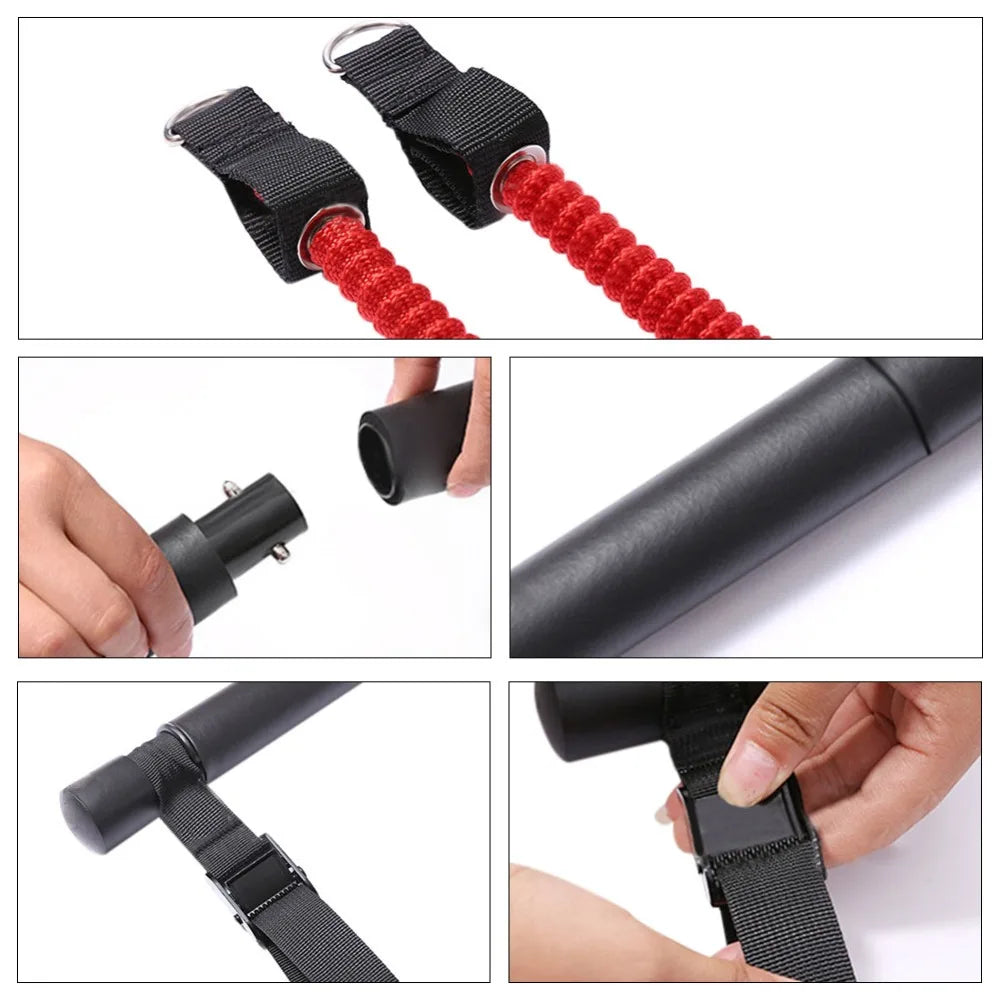 Fitness Rod With Resistance Bands