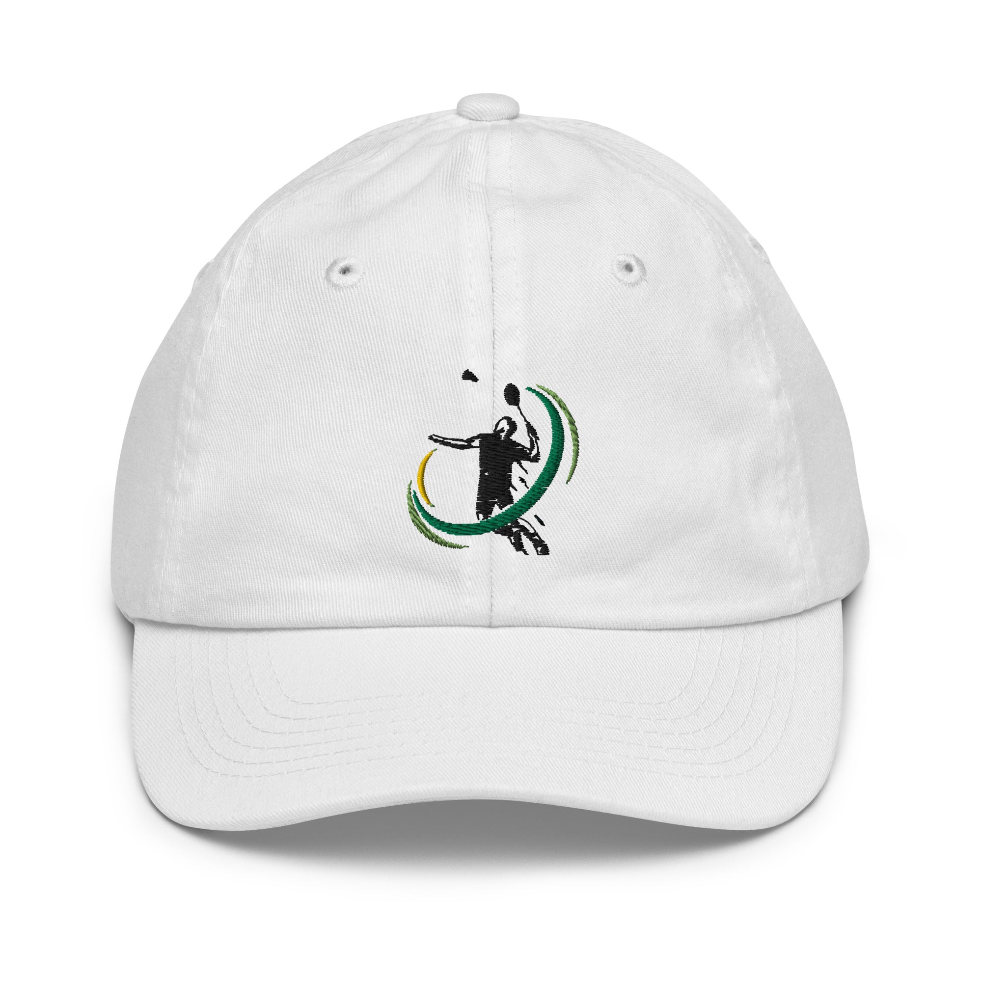 Badminton Graphic Print Cap For Kids