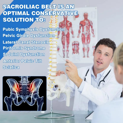 Sciatica &amp; Back Pain Relieve Premium Belt