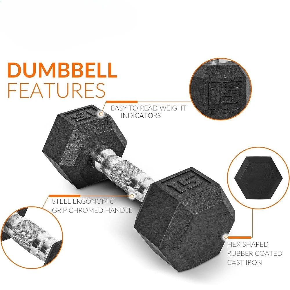 Dumbbell Set with Rack