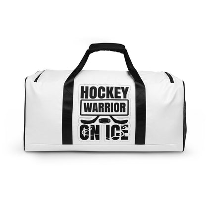 Grapgic Print Duffle bag Gift for Ice Hockey Lovers