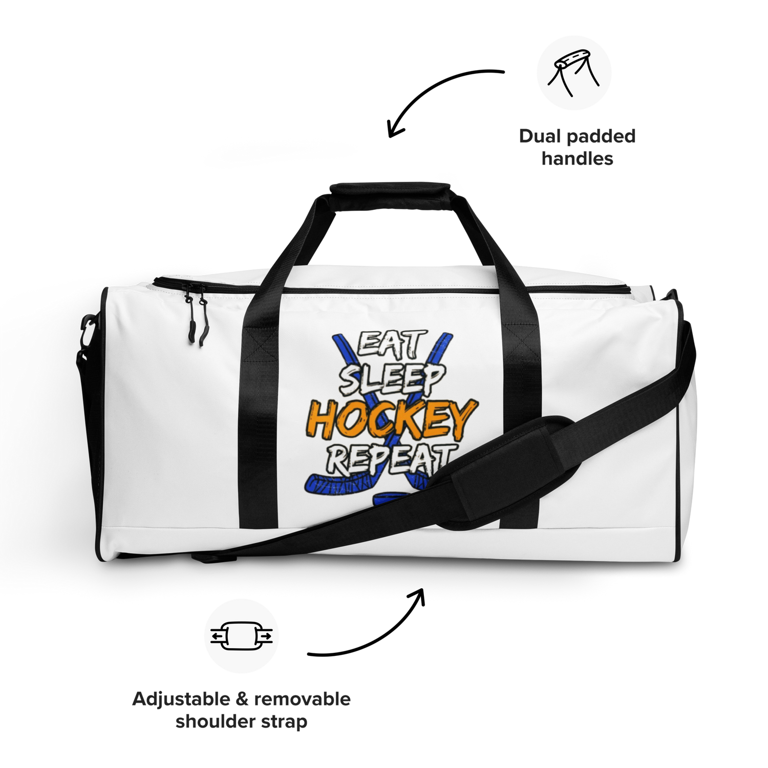 Sports Bag with Graphic print
