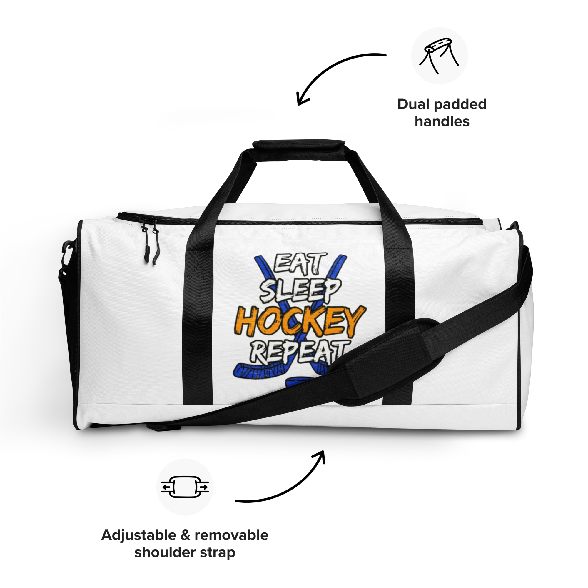 Sports Bag with Graphic print