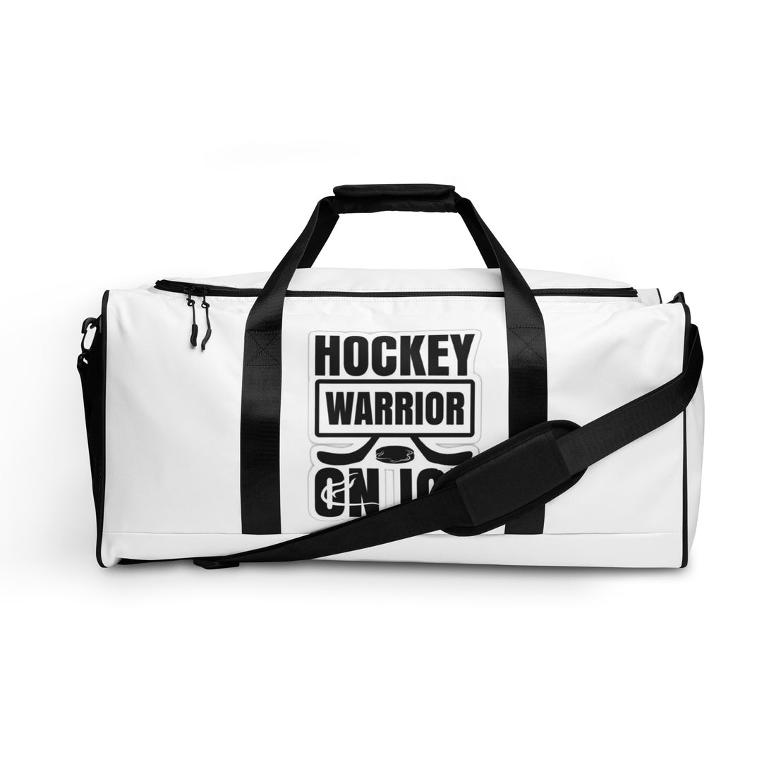 Grapgic Print Duffle bag Gift for Ice Hockey Lovers
